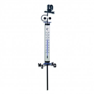Analoginis sodo termometras su vėtrungėmis ir vėjo ratuku TFA 12.2035