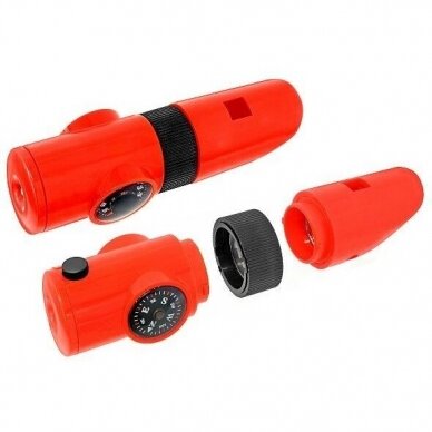 Daugiafunkcinis švilpukas Bresser Junior Multifunctional Whistle 6 in 1 1