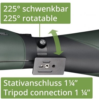 Monoklis Bresser Pirsch 20-60x80 45° 1