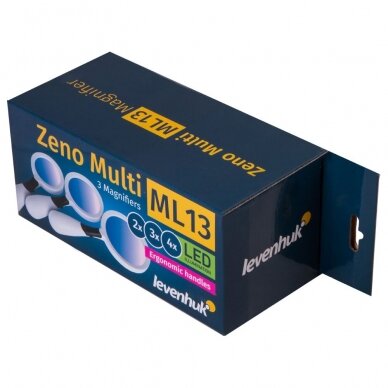 Padidinimo stiklas Levenhuk Zeno Multi ML13, 3 vnt. 7