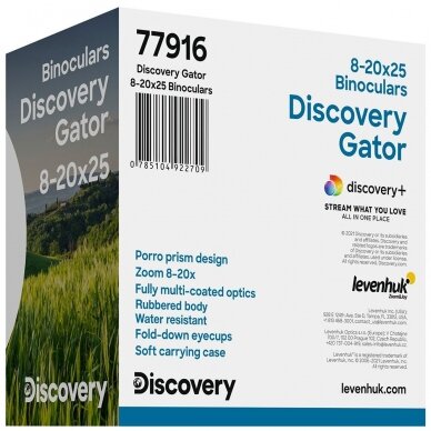 Žiūronai Discovery Gator 8–20x25 1